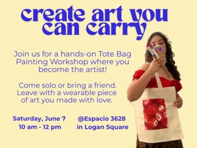 Paint Your Own Tote bag