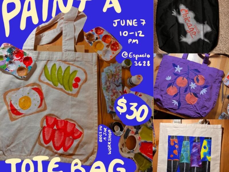 Paint Your Own Tote bag