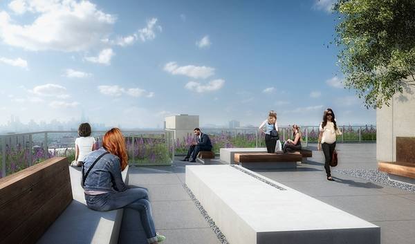 1 bd- Rooftop