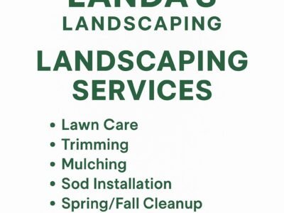 Landscaping services