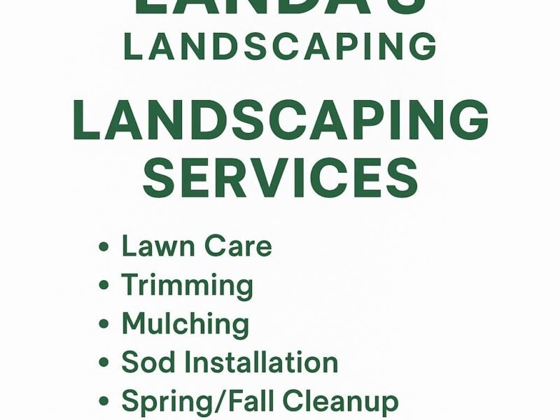 Landscaping services