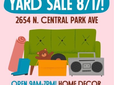 YARD SALE!!! 8/17